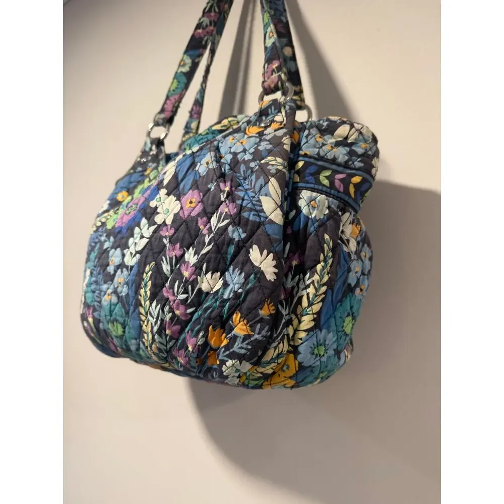 Vera Bradley Glenna Midnight Blues Grand Tote Bag